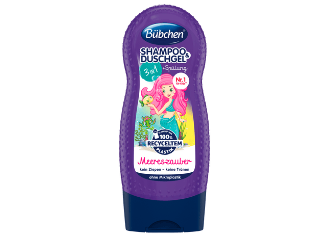 Bübchen 3 in 1 Shampoo & Duschgel + Spülung Meereszauber 230ml