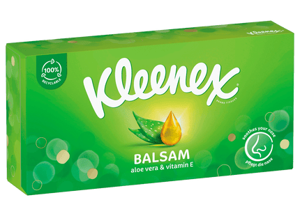 Kleenex Taschentücher Balsam Box 56 Stück