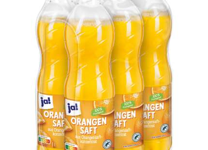 ja! Orangensaft 6x1l