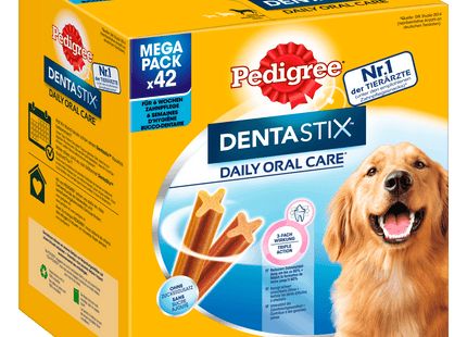 Pedigree Denta Stix Daily Oral Care für große Hunde 42 Stück