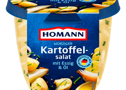 Homann Würziger Kartoffelsalat mit Essig & Öl 400g