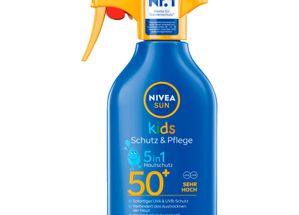 NIVEA Sun Kids Schutz & Pflege 5in1 Hautschutz LSF50+, 250ml