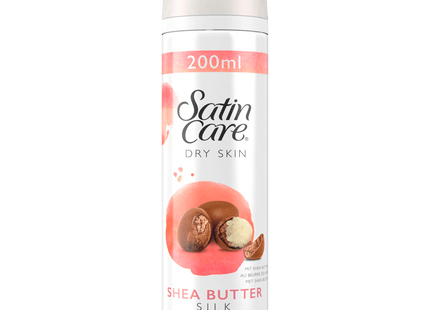 Satin Care Dry Skin Rasiergel Shea Butter Silk 200ml