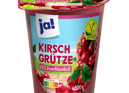 ja! Kirsch Grütze 500g