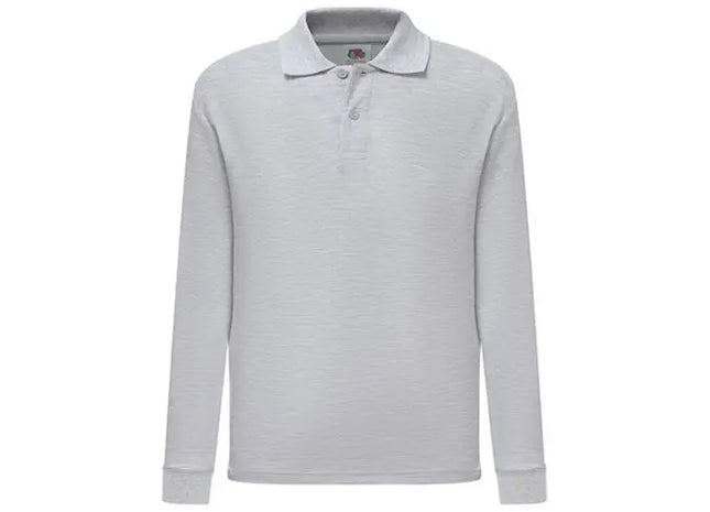 Kinder Langarm 65/35 Polo: Strapazierfähige, langärmlige Shirts für Kinder TK Gruppe® Grosshandel 