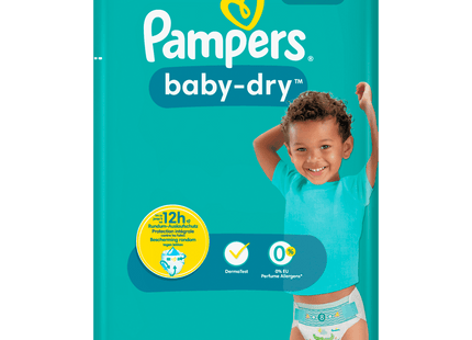 Pampers Baby-Dry Windeln Gr.8 17+kg 18 Stück