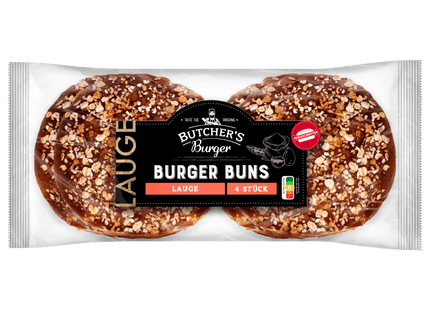 Butcher's Burger Buns Lauge 4 Stück