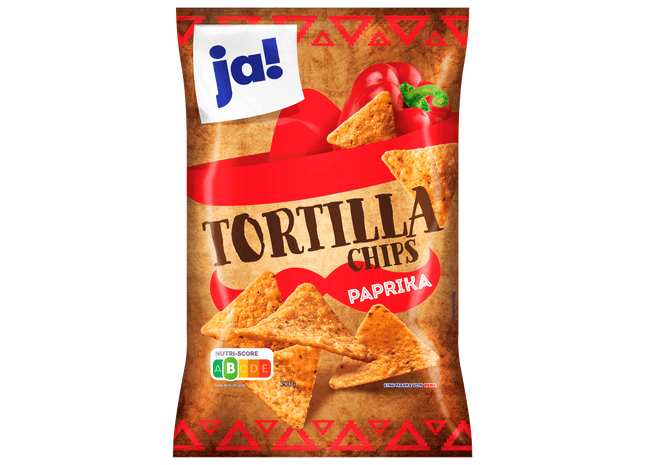 ja! Tortilla Chips Paprika 300g