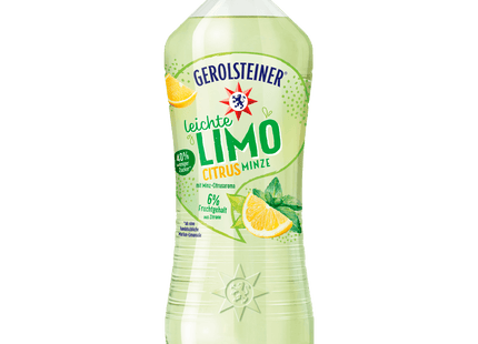 Gerolsteiner Leichte Limo Citrus Minze 0,75l