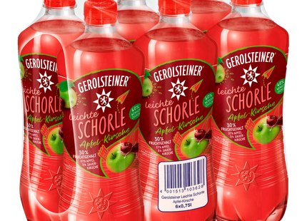 Gerolsteiner Leichte Schorle Apfel-Kirsche 6x0,75l