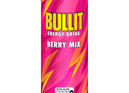 Bullit Energydrink Fruity Taste Berry Mix 0,5l