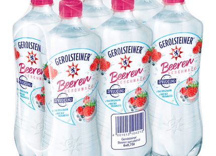 Gerolsteiner Wasser mit Beerengeschmack 6x0,75l