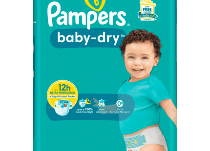 Pampers Baby-Dry Windeln Gr.6 13-18kg 22 Stück