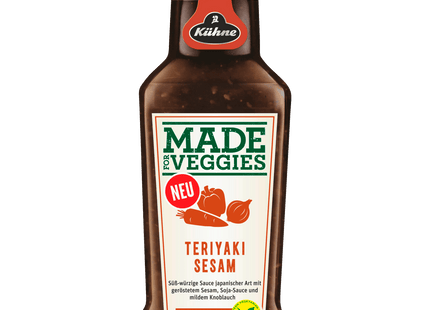 Kühne Made for Veggies Teriyaki Sesam vegan 235ml