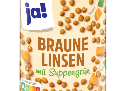 ja! Linsen mit Suppengrün 530g