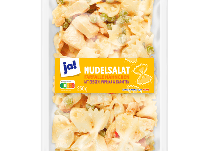 ja! Nudelsalat Farfalle Hähnchen 250g