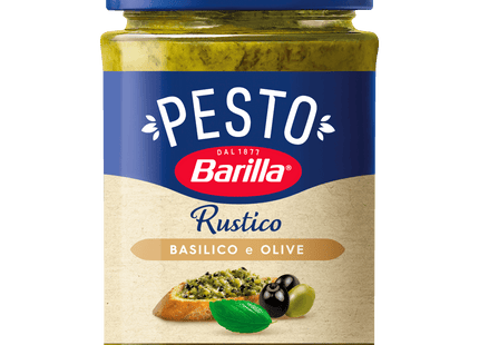 Barilla Pesto Rustico Basilico & Olive 200g