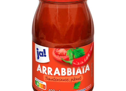 ja! Arrabiata Sauce 400ml