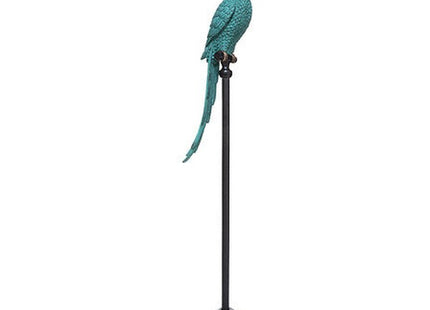 Statuette Vogel "Cuba" blau H117cm