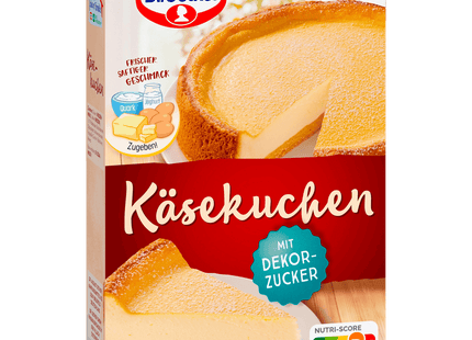 Dr, Oetker Käsekuchen Backmischung 580g