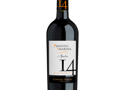 14 Quattordici Rotwein Primitivo di Marina IGT trocken 0,75l