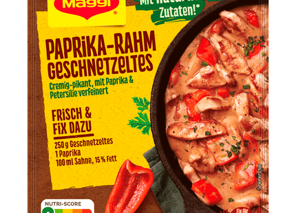 Maggi Fix Paprika Rahm Geschnetzeltes 41g