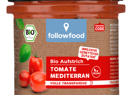 Rettergut Bio-Aufstrich Tomaten & Kräuter vegan 135g