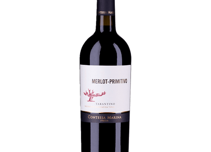 Contessa Marina Rotwein Merlot Primitivo trocken 0,75l