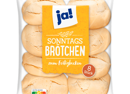 ja! Sonntags Brötchen 8 Stück