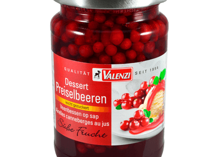 Valenzi Dessert Preiselbeeren 135g