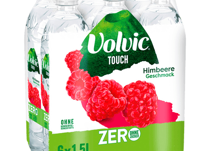 Volvic Mineralwasser Touch Himbeere Zero 6x1,5l