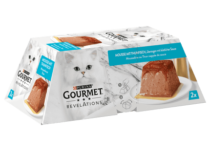 Purina Gourmet Revelations Mousse mit Thunfisch 2x57g