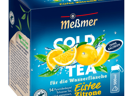 Meßmer Cold Tea Eistee Zitrone 38,5g, 14 Beutel