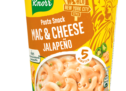 Knorr Pasta Snack Pot Mac & Cheese Jalapeno 62g