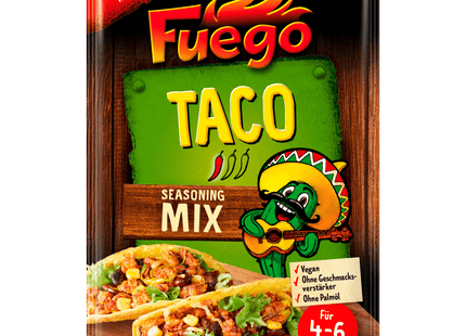 Fuego Taco Seasoning Mix Gewürzzubereitung 30g