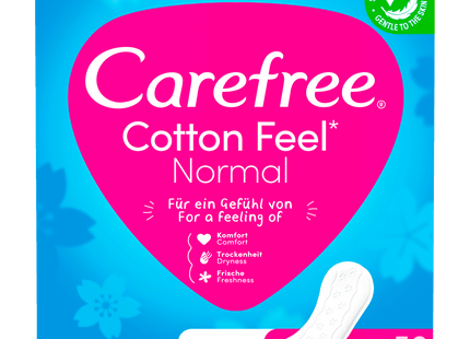 Carefree Slipeinlagen Cotton Feel Normal 56 Stück