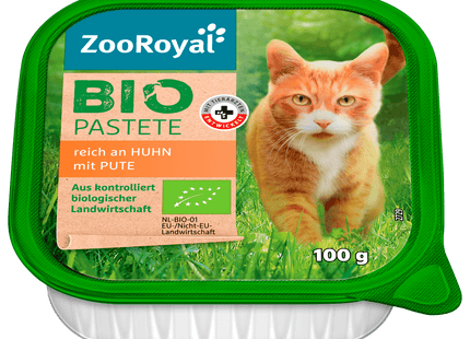 ZooRoyal Bio Pastete Huhn & Pute 100g