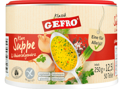 Gefro Klare Suppe & Universalgewürz 250g