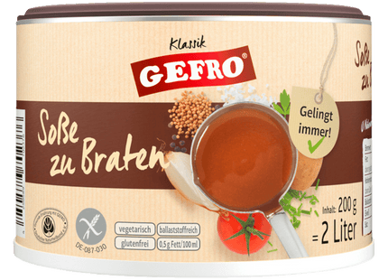 Gefro Soße zu Braten glutenfrei 200g