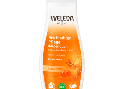 Weleda Sanddorn Reichhaltige Pflege Körperlotion 200ml