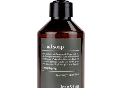 Jean & Len Hand Flüssigseife Rosemary Ginger 250ml