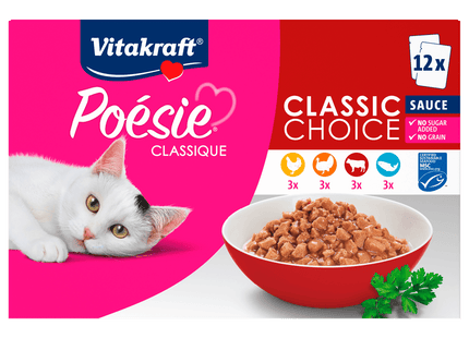 Vitakraft Poesie Petit Classic Choise 12x85g