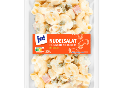 ja! Nudelsalat Hörnchen Lyoner 250g