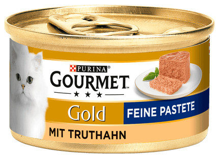 Gourmet Gold Feine Pastete mit Truthahn 85g