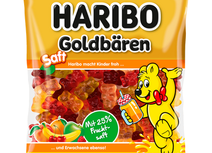 Haribo Fruchtgummi Saft Goldbären 160g