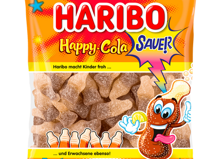 Haribo Fruchtgummi Happy-Cola Sauer 175g