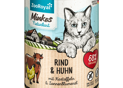 ZooRoyal Minkas Naturkost Rind & Huhn 400g