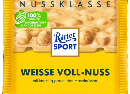 Ritter Sport Weisse Vollnuss 100g