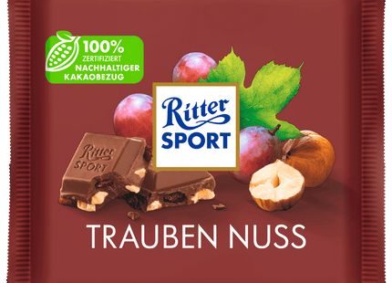 Ritter Sport Trauben Nuss 100g