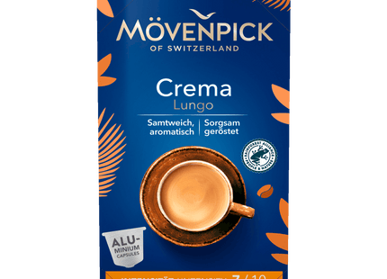 Mövenpick Crema Lungo Kaffee 57g, 10 Kapseln